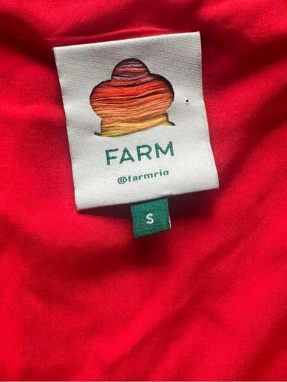 Red FARM RIO SIZE SMALL DRESS - Picture 5 of 7